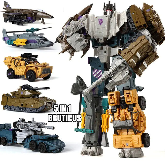 5in1 Combiners Transformation Action Figure